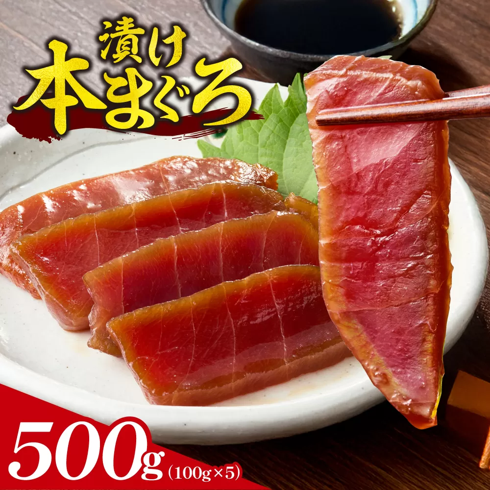 漬け本まぐろ 100g×5パック | マグロ 海鮮 丼 北海道 札幌市
