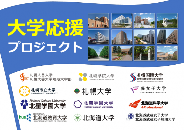  大学応援プロジェクト（市内大学が行う公益的な取組や大学間連携の促進等に対する支援）