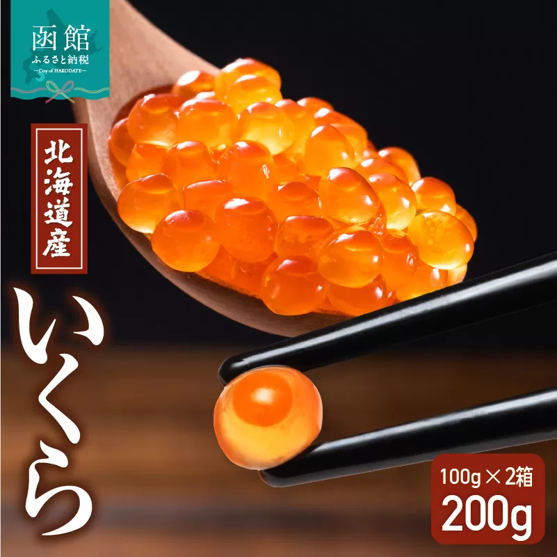北海道産いくら 100g×2箱_HD117-030