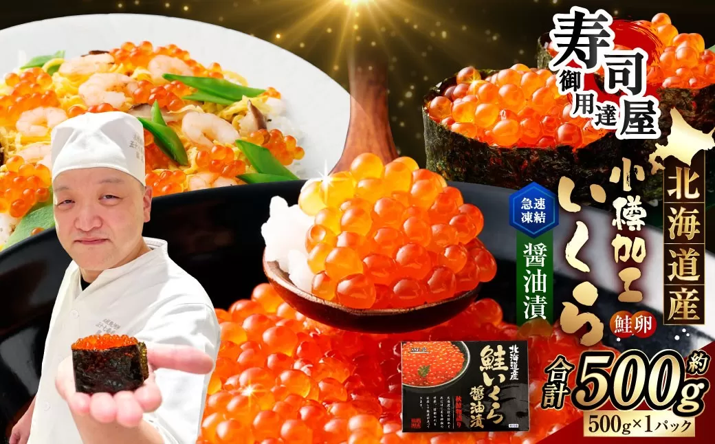 【3回定期便】 北海道加工 いくら醤油漬 約250g（1パック）×3回 計約750g いくら醤油漬け いくら イクラ 醤油漬 醤油漬け 冷凍