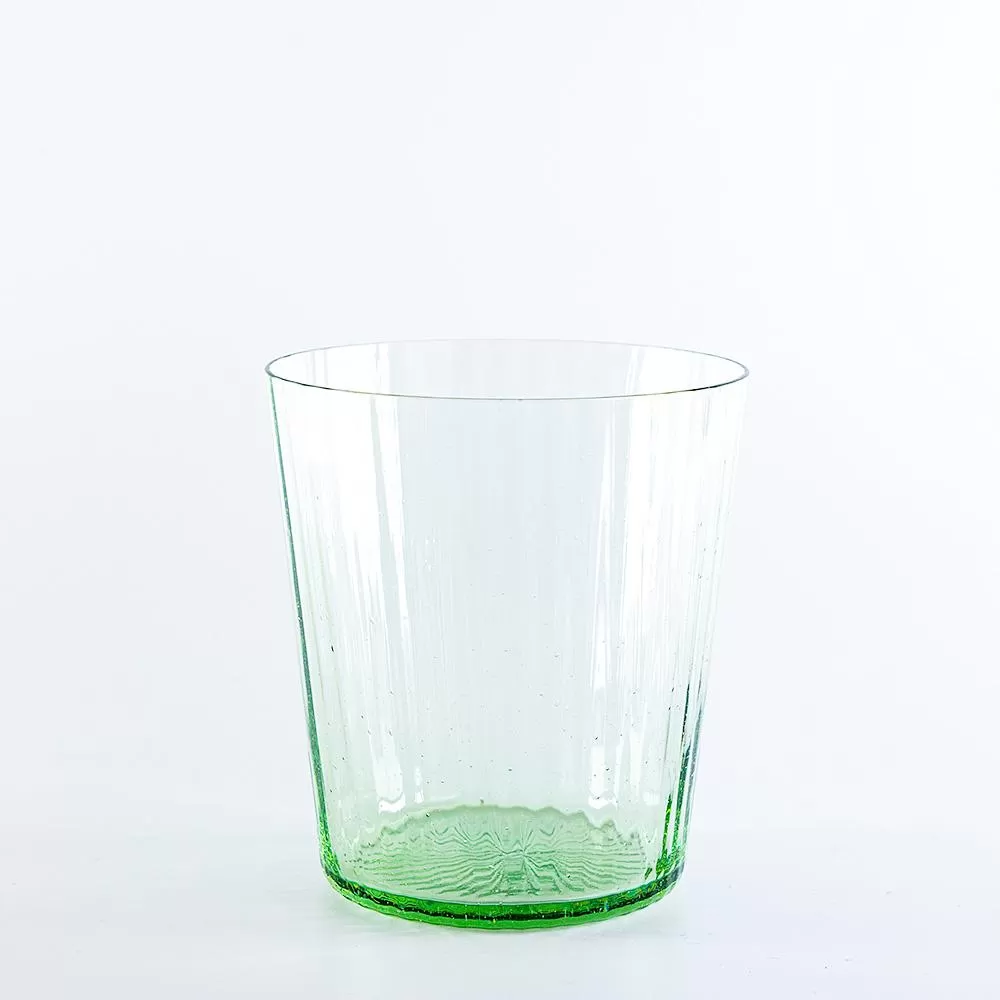 小樽 再生ガラス カフェグラス 約345ml 高さ8.5cm