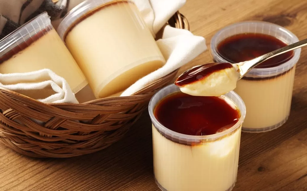 【6回定期便】 カスタードプリン 約900g （約90g×10個） （合計5.4kg） プリン ぷりん カスタード 洋菓子 菓子 お菓子 定期便 北海道 小樽市 冷凍