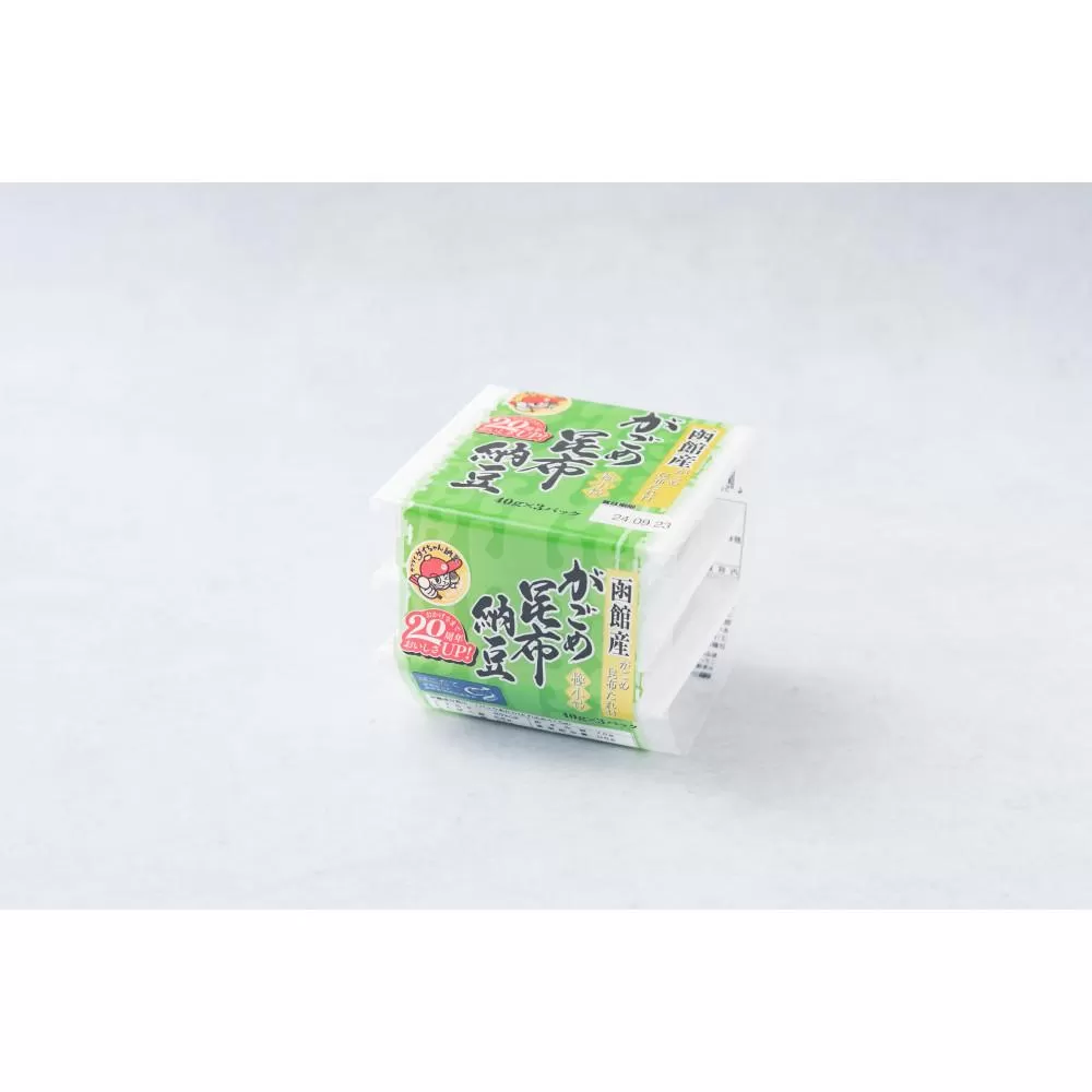 ヤマダイフーズ  がごめ昆布納豆 (3パック×12個)×2ケース(合計72パック)