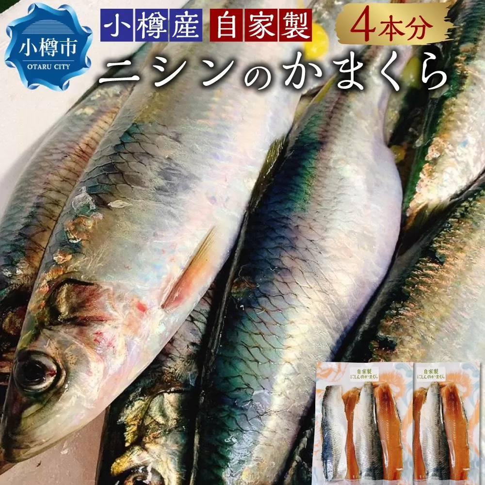 小樽産 自家製 ニシンのかまくら 4本分