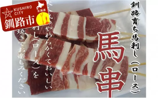 馬肉 串焼き用5本入り ふるさと納税 肉  F4F-0712