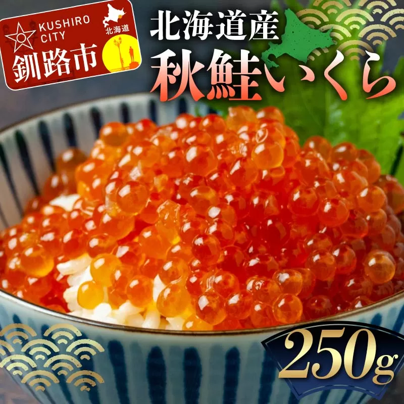 北海道産 秋鮭いくら 250g いくら丼 イクラ いくらショッパーズ菱光 菱光 F4F-8266