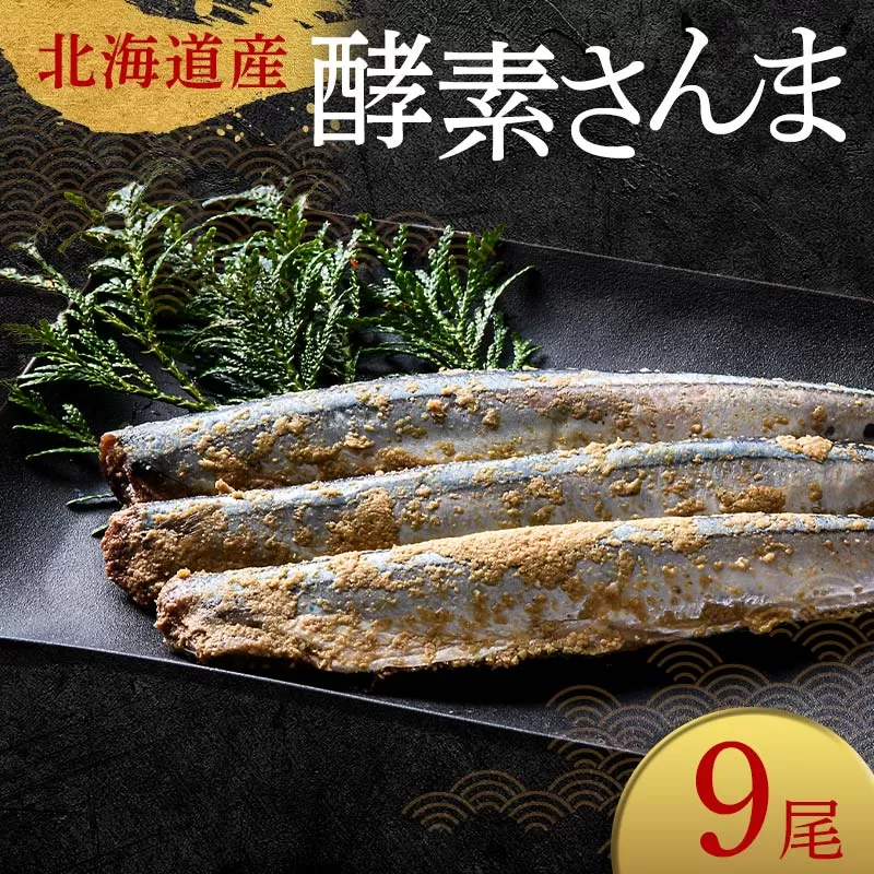 極上酵素さんま9尾 3尾ごとの 真空保存 さんま 焼き魚 魚 海鮮 鮮魚 北海道 ご当地グルメ 漬け魚 F4F-8127