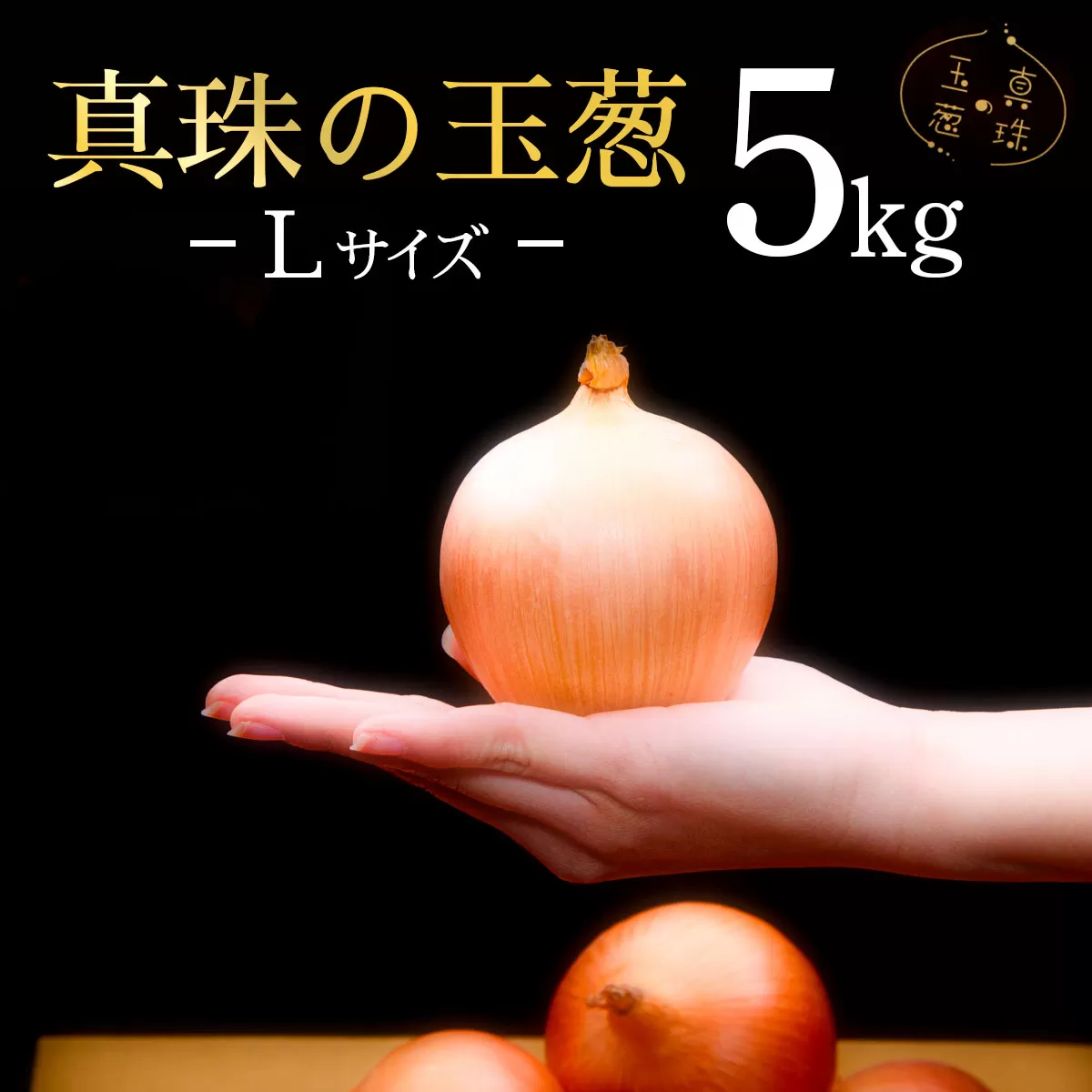 真珠の玉葱 Lサイズ５ｋg≪海のミネラルで育てた玉葱≫【50103】