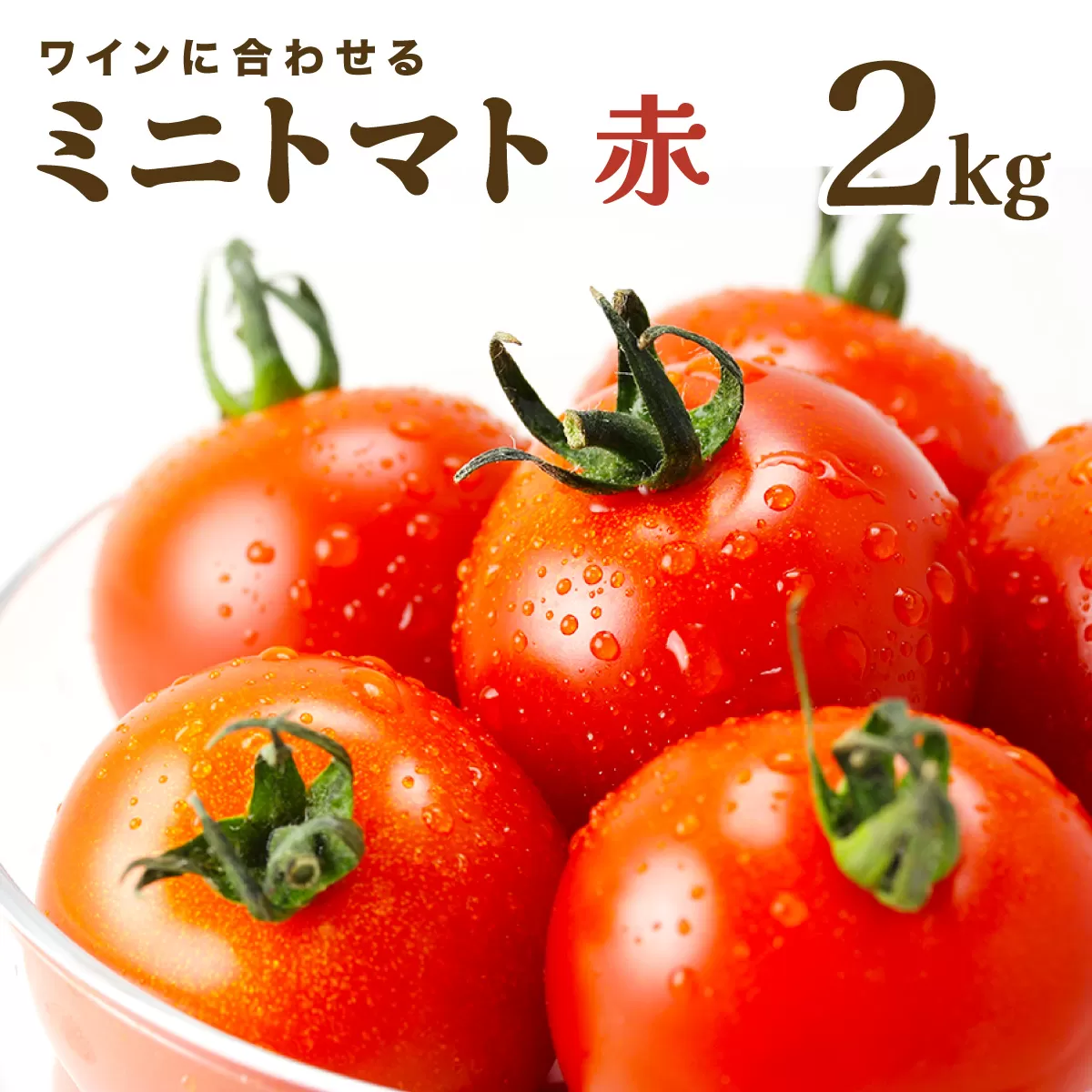 【先行販売】【ファーム雫】ワインに合わせるミニトマト赤 ２kg【a127-003】