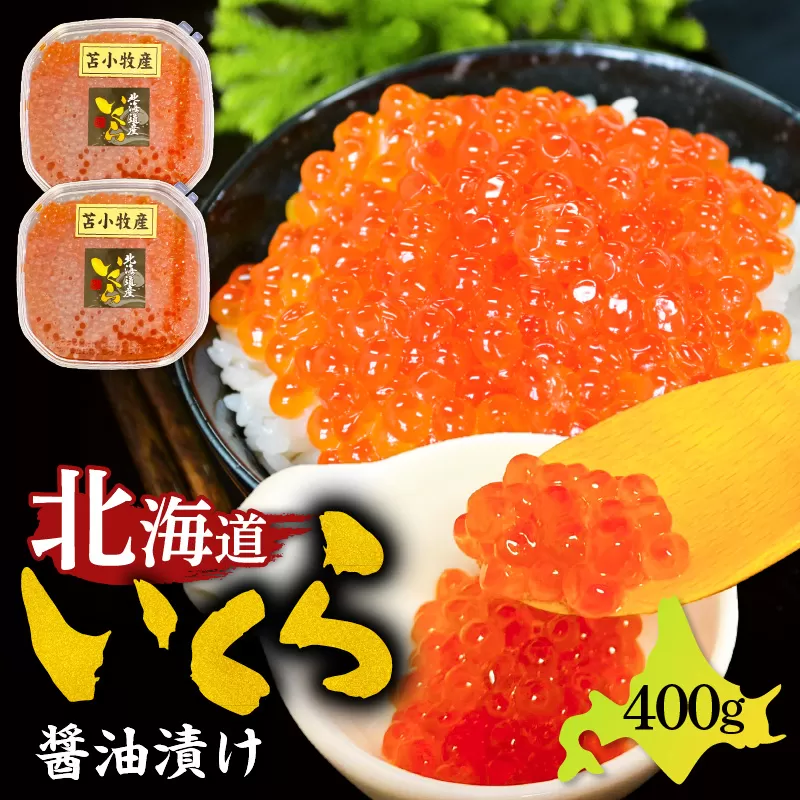 【マルマサ仙名商店】北海道いくら醤油漬け 400g
