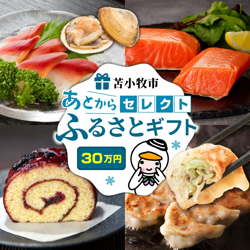あとからセレクト【ふるさとギフト】30万円