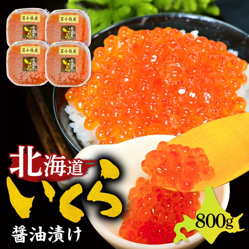 【マルマサ仙名商店】北海道いくら醤油漬け 800g