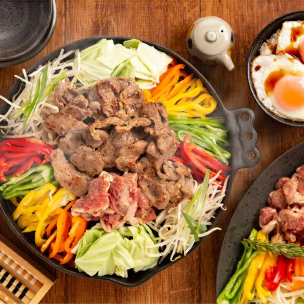 40-124 秘伝の味付けラムロースジンギスカン1.2kg