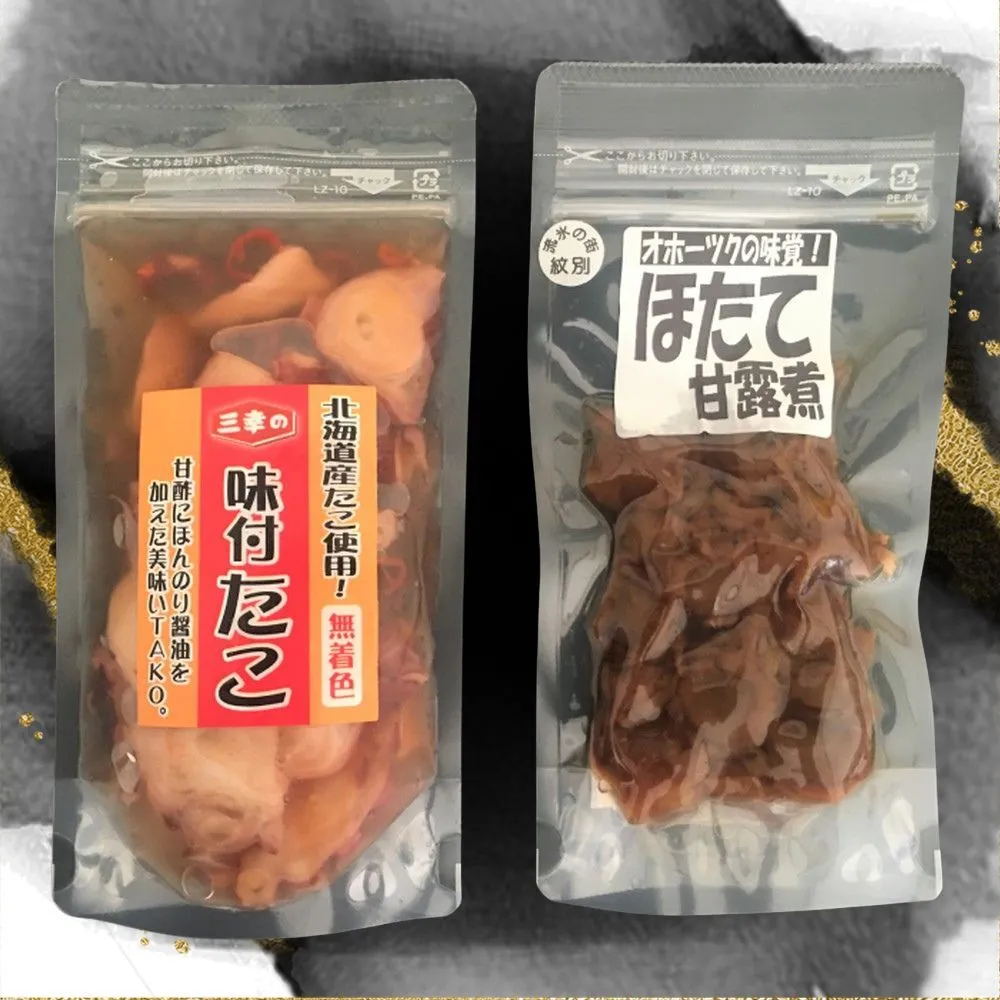 13-121 たこの甘酢漬とほたての甘露煮セット