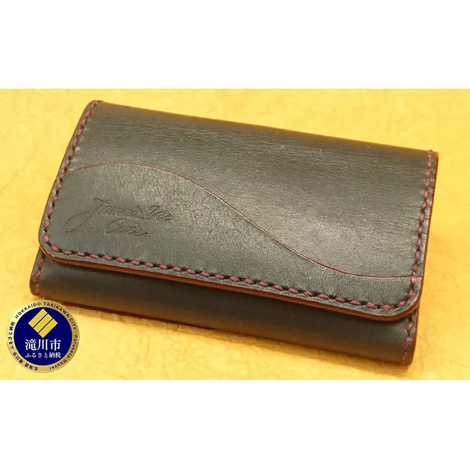 Vague　名刺入れ　(バレヌブルー)