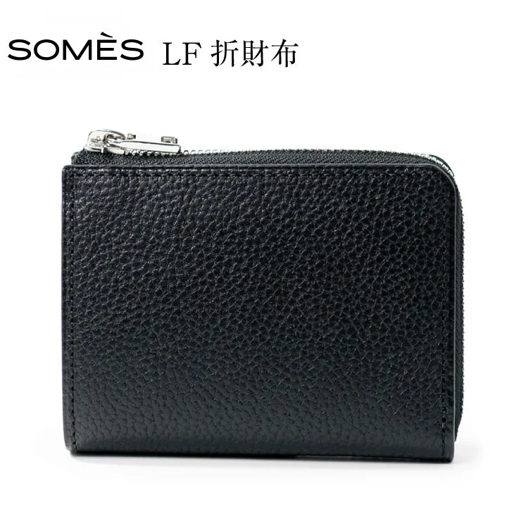 SOMES GL-02 LF札入れ ブラック LF折財布 [ソメスサドル 北海道 砂川市 12260875] 財布 二つ折り ギャロップ  牛皮 二つ折り財布ソメス メンズ レディース 本革 革 革製品 レザー 札入れ