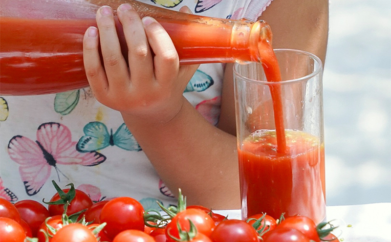 完熟 ミニトマト 100% ストレートジュース 北海道 富良野市 720ml×1本