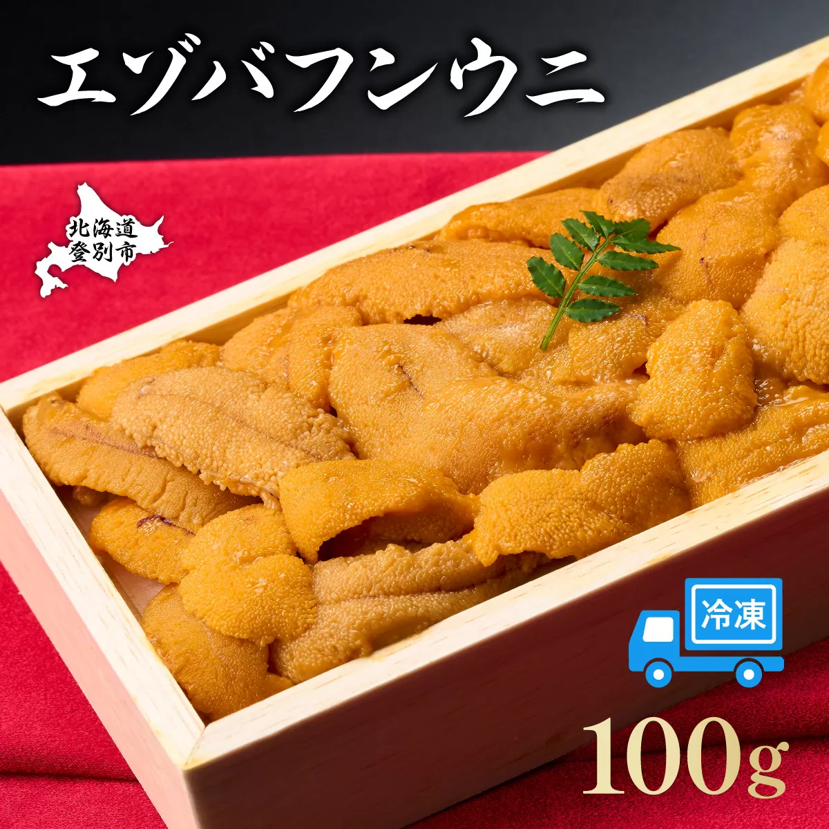 【順次配送】うに 冷凍 エゾバフンウニ 折詰 100g 登りうに | ふるさと納税 うに 雲丹 海鮮 年内 配送 おせち 正月 忘年会 高級 ウニ 生ウニ エゾバフンウニ 折り詰め ギフト 北海道 登別 ふるさと 人気 ランキング 送料無料【mh-0831】