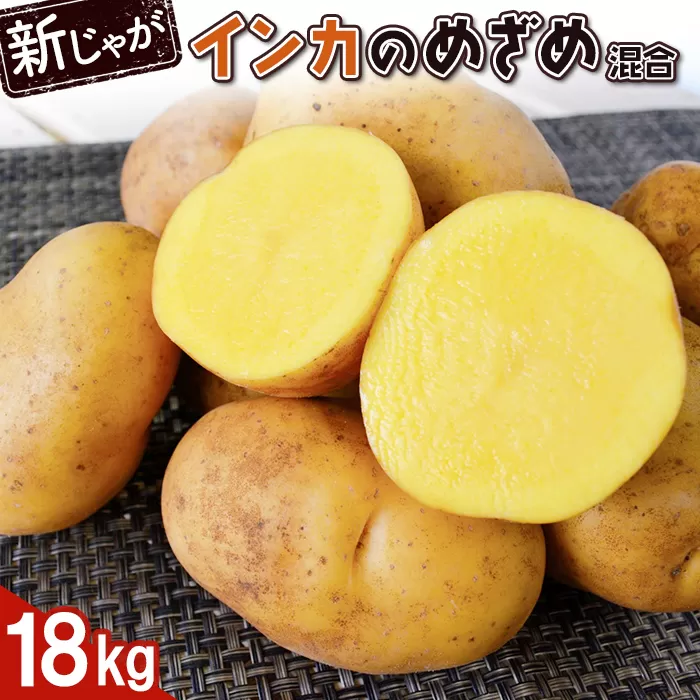 【新じゃが】インカのめざめ(混合) 18kg【83000302】