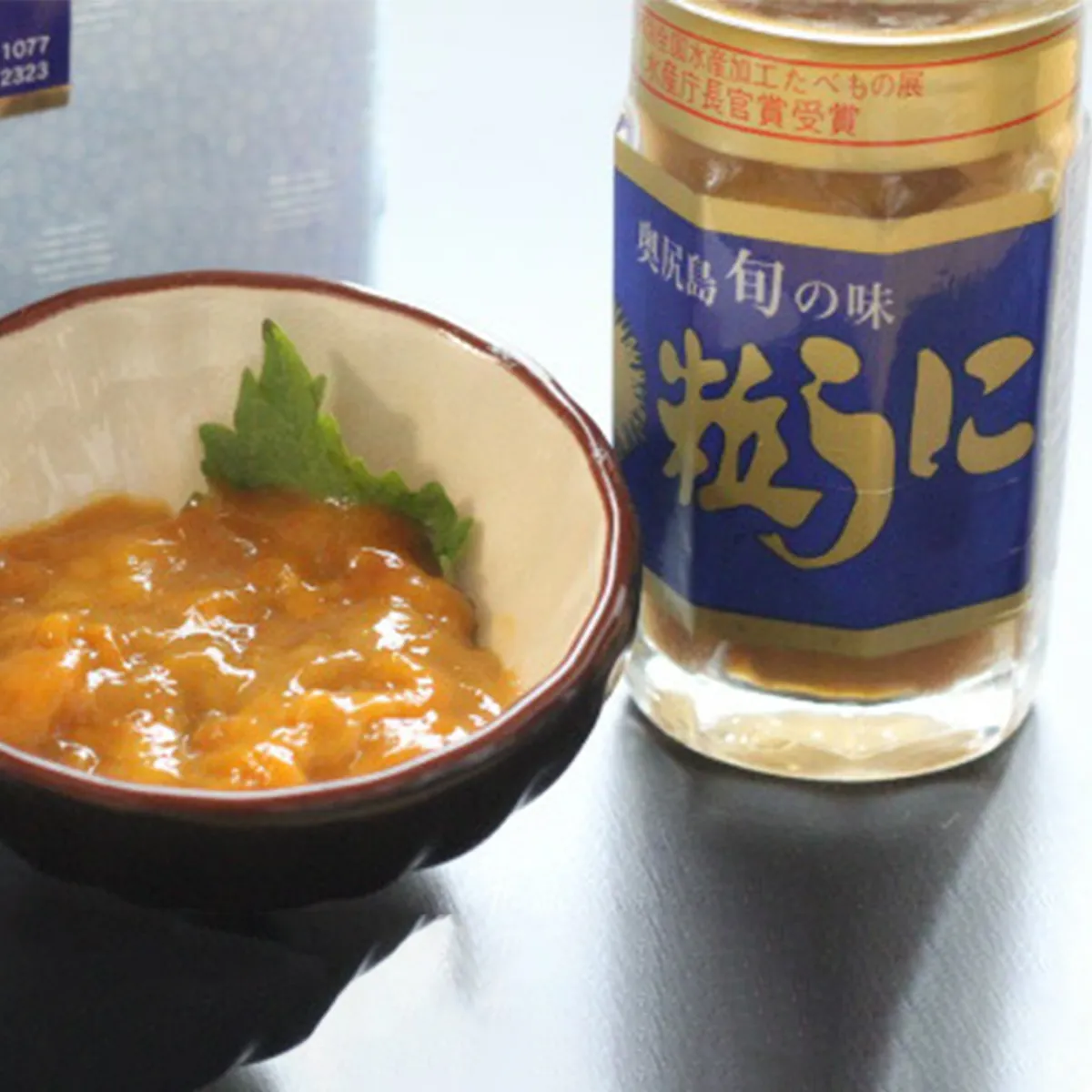 奥尻 粒うに 瓶詰め  1本 60g ミョウバン不使用 高田水産 冷凍 | キタムラサキウニ 島ウニ ウニ 雲丹 無添加 無着色 低塩 一夜漬け 塩うに 瓶 珍味 おつまみ ご飯のお供 グルメ お土産 お取り寄せ 産地直送 | 北海道 奥尻町 送料無料