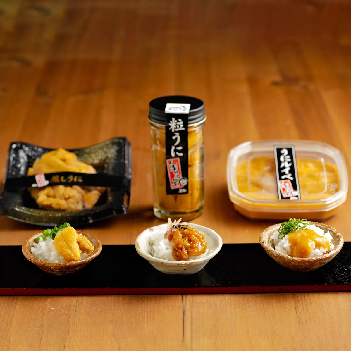 奥尻産 うに食べ比べ【大】 | 北海道 奥尻町 送料無料 OKS07-007
