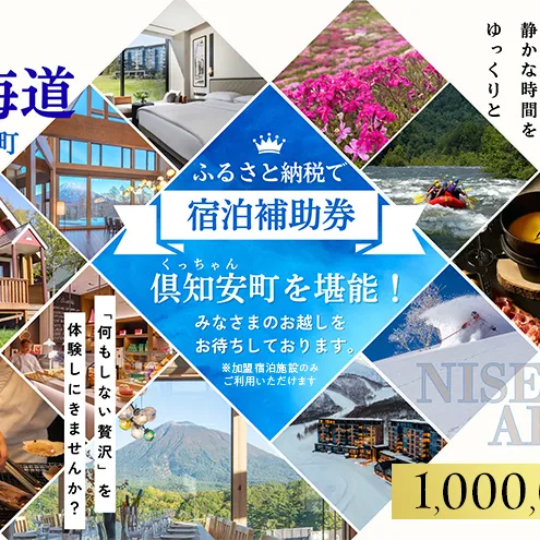 北海道 倶知安町 宿泊 利用 クーポン 【100万円分】チケット 旅行 ホテル パークハイアット ニセコ HANAZONO Panorama Niseko AYA Villas 他 リゾート コンドミニアム コテージ ヴィラ 券 宿泊券 観光 高級 宿 体験 長期滞在 旅