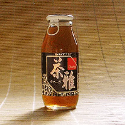 北海道 美深町［松山農場］カバノアナタケ飲料「茶雅（チャーガ）」180ml×10本【 きのこ キノコ 天然 健康 白樺 】 ドリンク 飲料類 お茶 