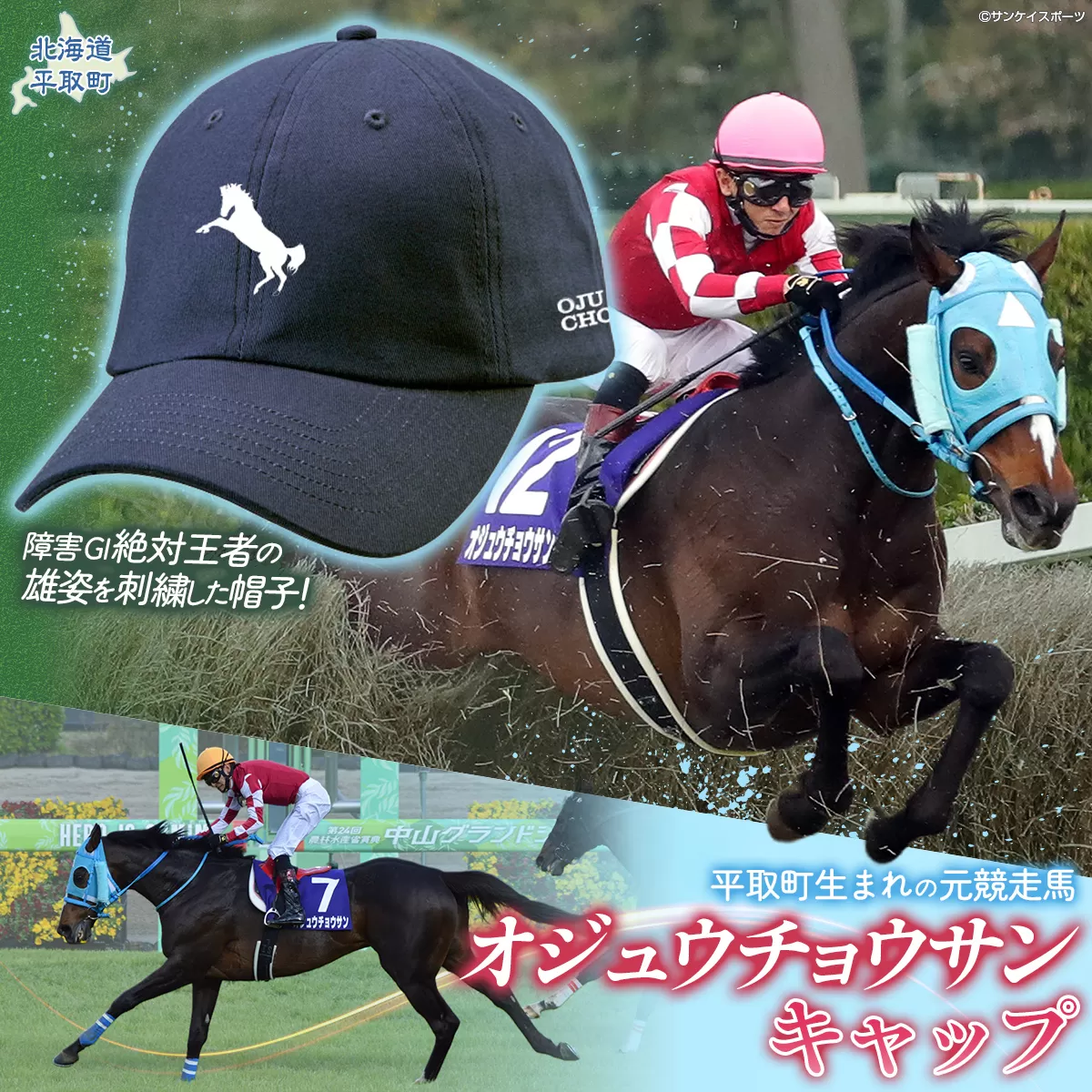 【オジュウチョウサン】キャップ BRTV011