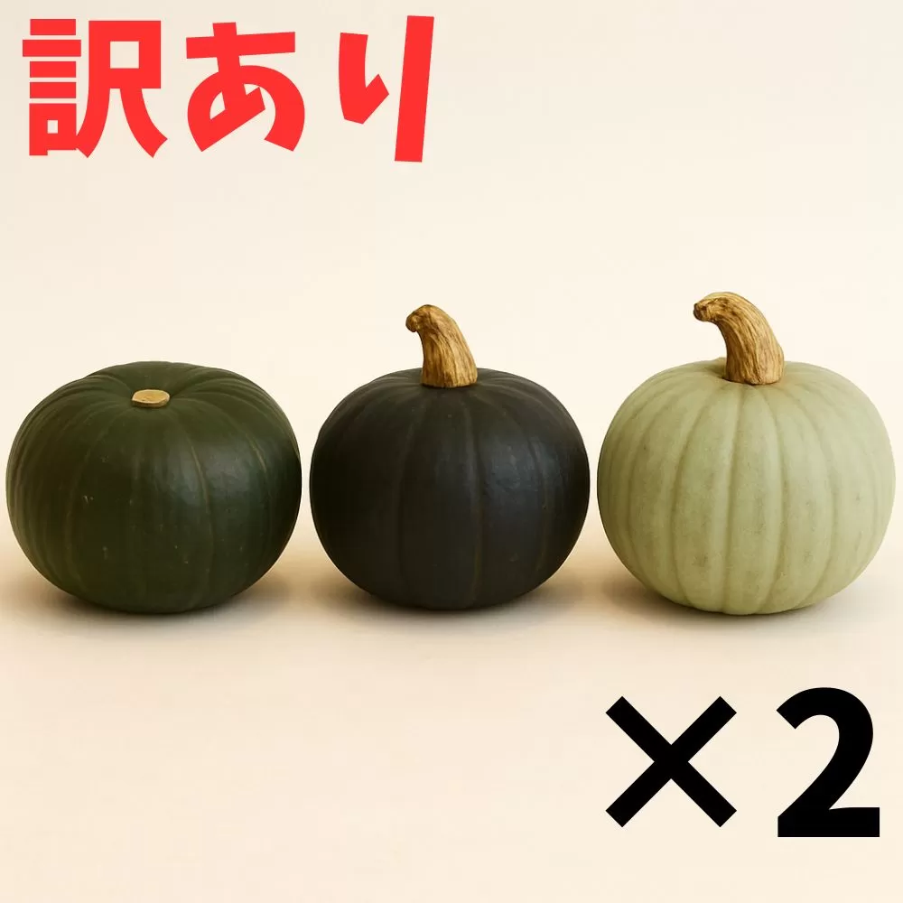 北海道 かぼちゃ 訳あり ダークホース・とっておき・特濃こふき 3種類×2個 《足寄町》【足寄アグリバイオ株式会社】かぼちゃ カボチャ 訳あり ダークホース とっておき 特濃こふき ハロウィン グラタン スープ 旬 新鮮 北海道産 道産 寒冷地 あしょろ [BEAC015]