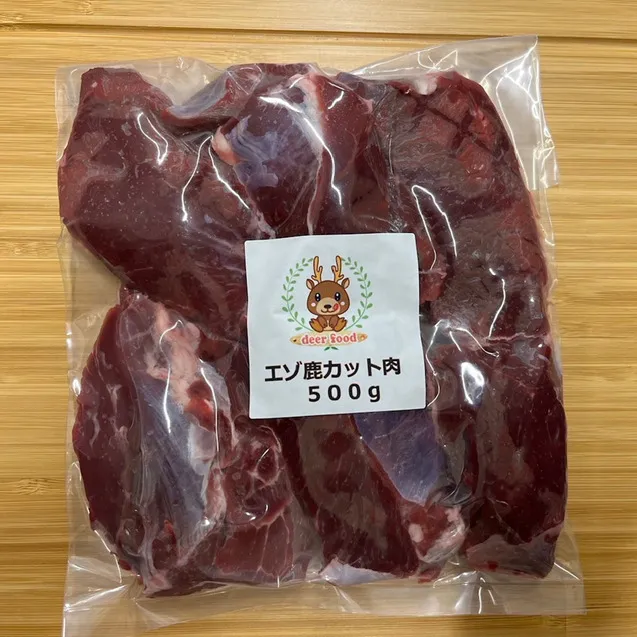 定期便 3ヵ月 ペット用 鹿 カット肉 合計10kg (1kg×10パック)  ペットフード エゾシカ肉 鹿肉 ヒューマングレード 全3回 冷凍 冷凍配送 北海道