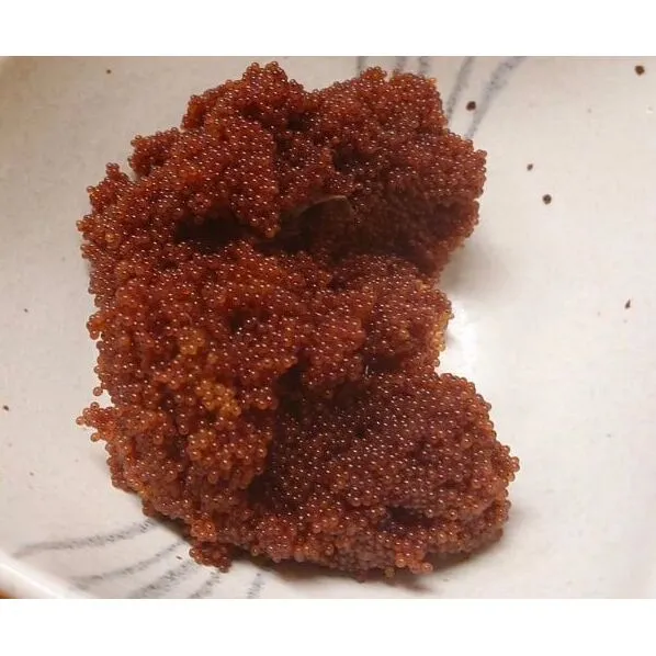 北海道産 たらばかに 外子醤油漬け 150g×3個 珍味 加工品 蟹 卵 タラバガニ タラバ