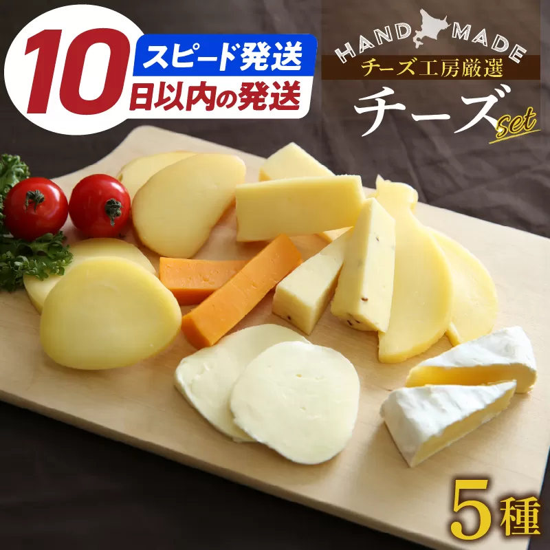 10日以内に発送!!【おおともチーズ工房】《人気No1》定番の手造りナチュラルチーズ詰め合わせ_010302-01