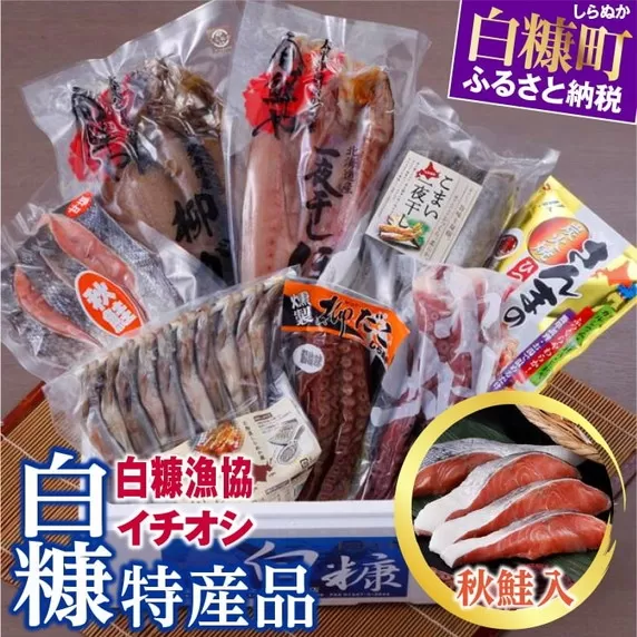 白糠漁協イチオシ白糠特産品セット＜秋鮭入＞