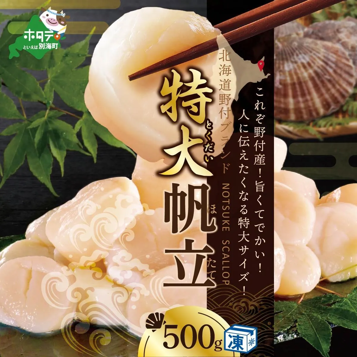 【禁輸に負けない！】 食べ応え抜群！ 特大 ホタテ貝柱 500g 北海道野付産  野付の 帆立 を知り尽くす 野付漁協自ら加工だから 旨さ 訳あり ホタテ （ほたて ホタテ 帆立 貝柱 ホタテ貝柱 大玉 大粒 人気 大人気 おすすめ ランキング 北海道 別海 野付 ふるさと納税）