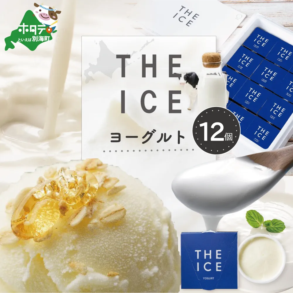 【THE ICE】ヨーグルト ジェラート 12個セット CJ0000217