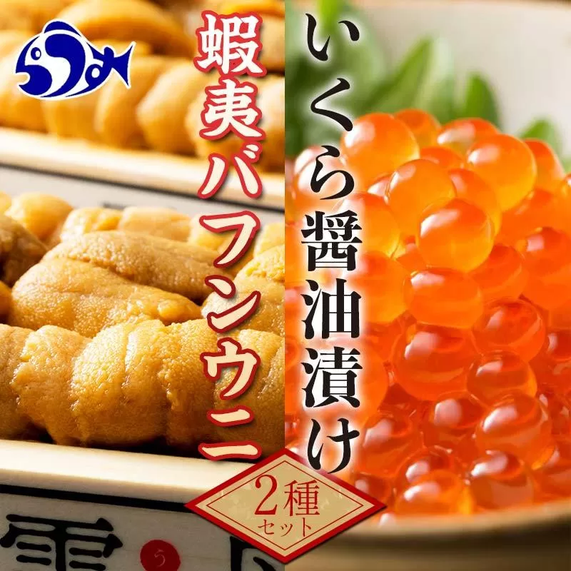 【先行/2026年1月より発送】知床羅臼町産折うに（１２０ｇ）と北海道産いくら醤油漬け（２５０g）セット 北海道産 知床羅臼産