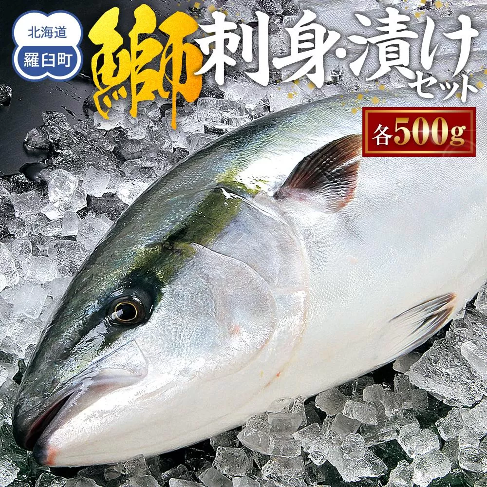ぶり刺身・ぶり漬けセット(各500g) 生産者 支援 応援