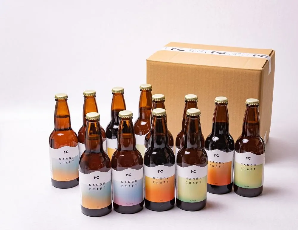 NANBU CRAFT BREWERY 12本 飲み比べセット 南部クラフトブルワリー クラフトビール 地ビール ビール 麦酒 お酒 酒 アルコール 飲料 詰め合わせ アソート 家飲み 晩酌 宅飲み ギフト プレゼント 贈り物 贈答用 岩手県 盛岡市 東北 岩手 盛岡 株式会社グッドワンリフォーム