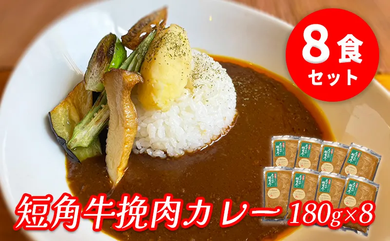 もりおか短角牛 ひき肉カレー 8食 セット ブランド和牛 大人のカレー カレー 牛カレー カレーライス ひき肉 お店の味 惣菜 おかず 夕食 ごはん 家族 お手軽 簡単調理 挽肉 curry かれー 小分け 個包装 岩手県 盛岡 パイオニアファーム 有限会社トゥレイス