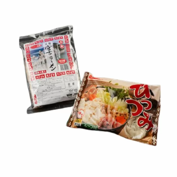 【宮古市】（三陸宮古）（郷土食）宮古ラーメン3食/ひっつみ2食