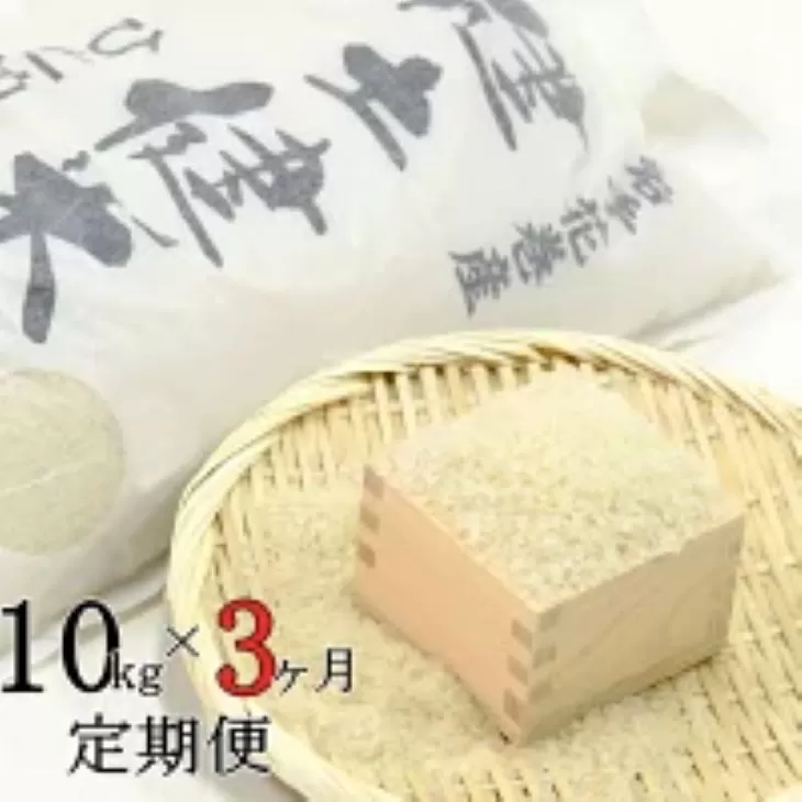 【3ヶ月定期便】岩手花巻産ひとめぼれ「健土健米」10㎏ 【308】