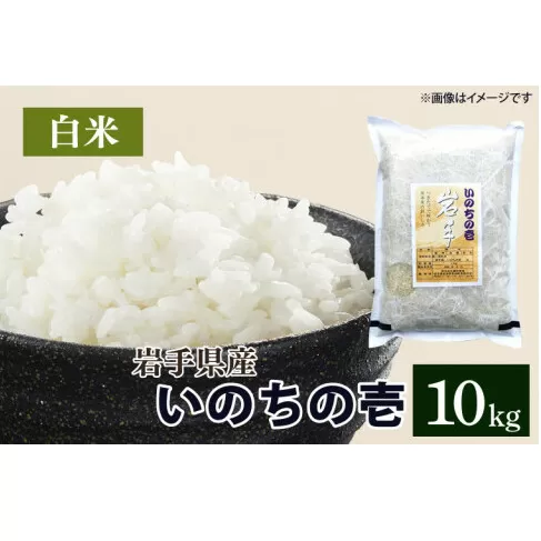 令和6年産 いのちの壱 「精米」 10kg (CA022)
