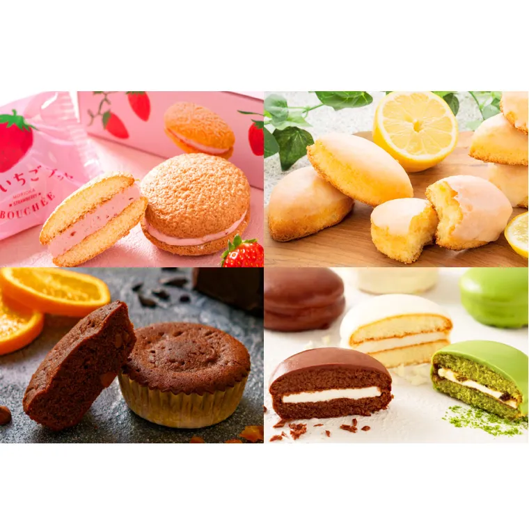 【年4回 定期便】＼季節ごとの贈り物／ 花月堂 焼き菓子 全4種 洋菓子 セット スイーツ (AQ070)