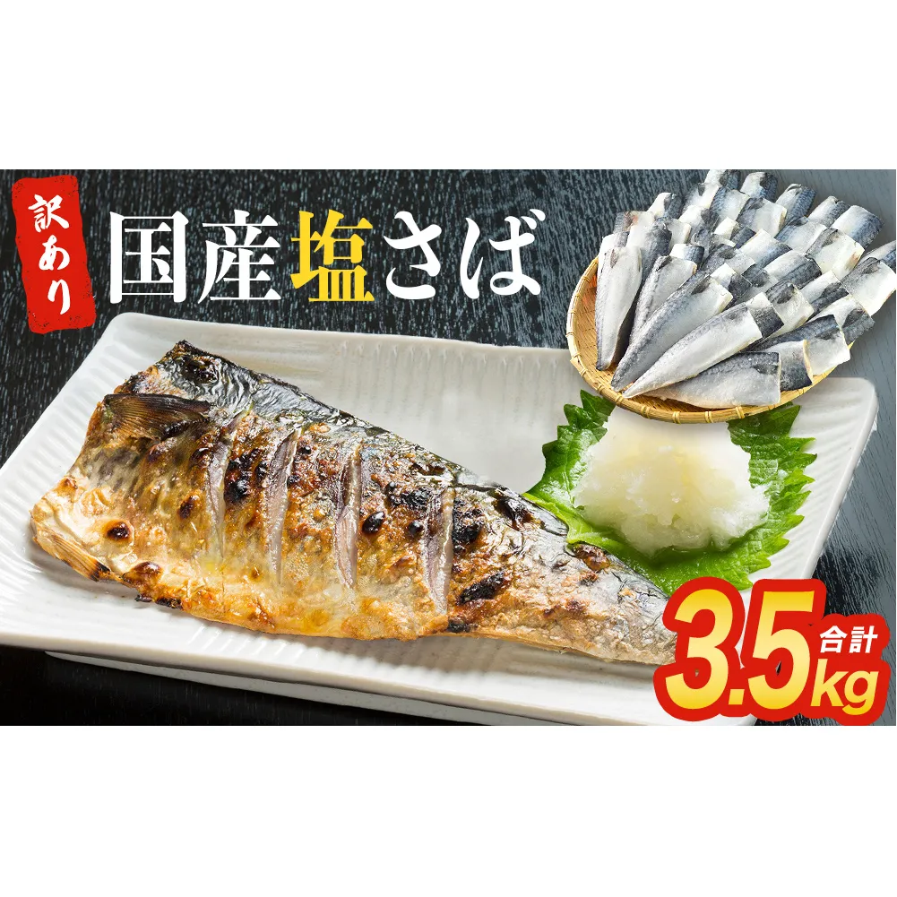 さば 〈 訳あり 〉 国産 塩さば フィーレ 3.5kg 冷凍 さば 切身 フィレ 鯖 わけあり 不揃い 急速冷凍 新鮮 魚 青魚 鯖フィレ サバフィーレ 塩鯖 さば 切り身 焼き魚 焼魚 おかず 宮城県 石巻市
