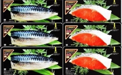 仙台漬魚レンジでふっくら焼魚ギフト6P 4504497