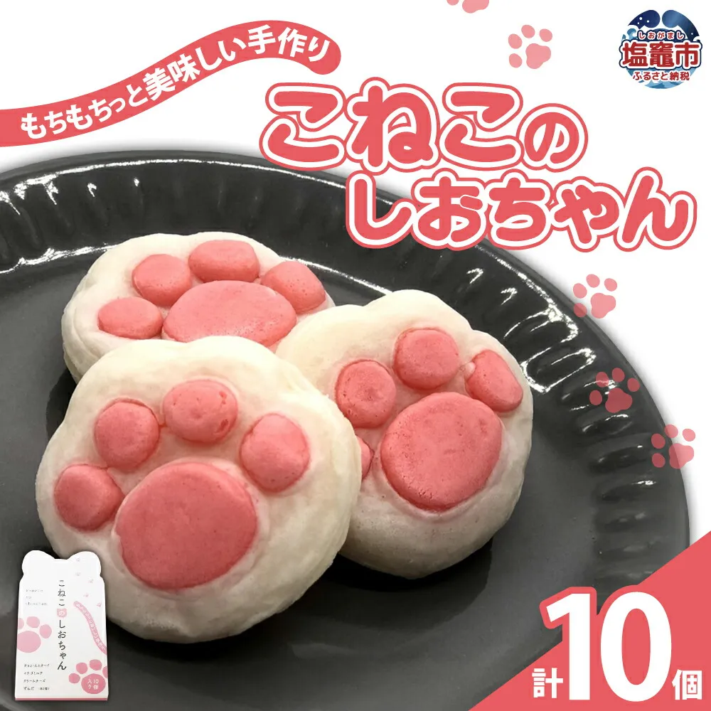 こねこのしおちゃん　10個入　 04203-0774