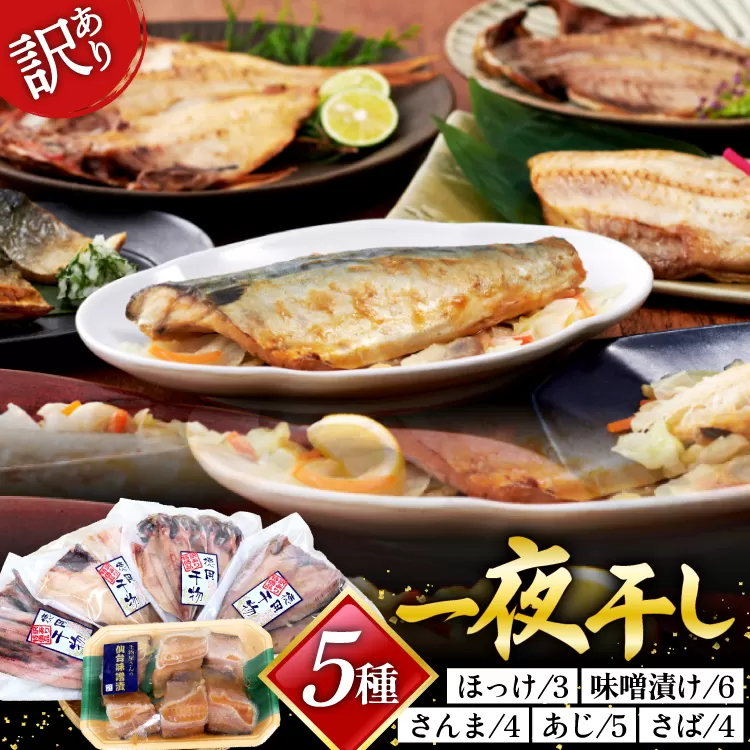 訳あり 干物 5種 5p [気仙沼市物産振興協会 宮城県 気仙沼市 20565255] 魚介類 魚 詰め合わせ 規格外 家庭用 訳アリ わけあり ひもの