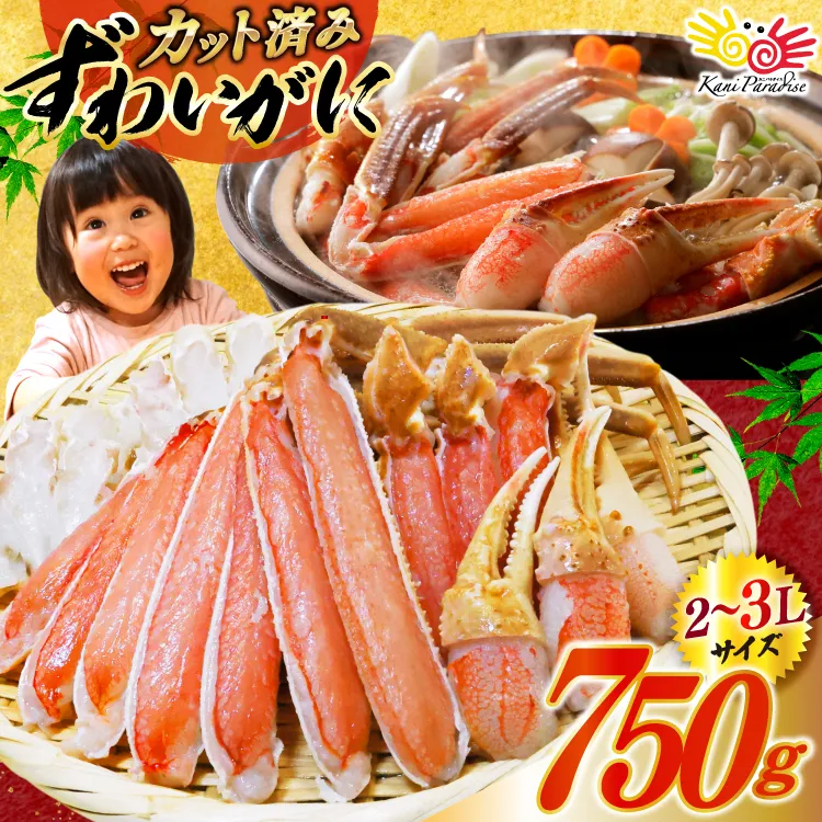 カット済 生 ずわいがに むき身 セット 総重量 750g (正味重量600g) 2-3Lサイズ [カネダイ 宮城県 気仙沼市 20565652] かに カニ ズワイガニ ずわい ズワイ 蟹 棒肉 ポーション かに鍋 かにしゃぶ 生ずわい