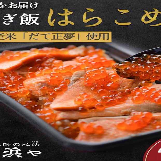 みやぎ飯【先行予約】【宮城県郷土料理】はらこ飯　４人前