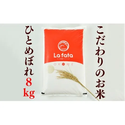 ≪令和7年産≫ 至極の一杯　こだわりのお米　ひとめぼれ8ｋｇ